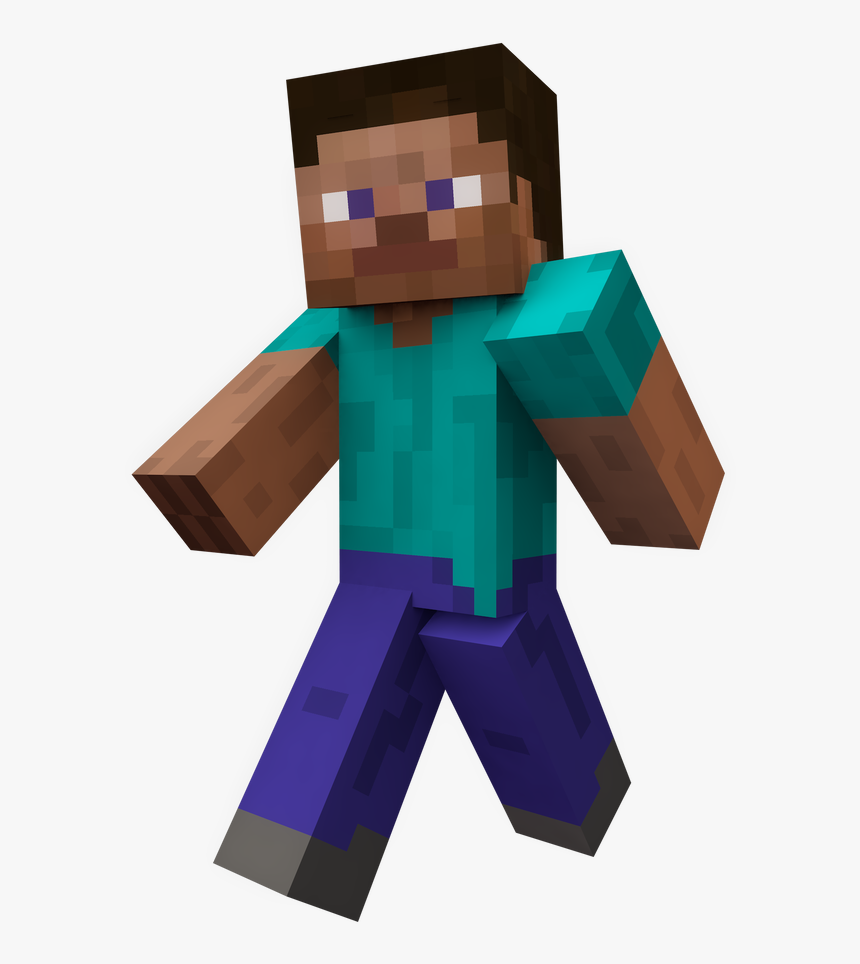 Transparent Minecraft Steve Png Minecraft Steve Smash Bros Render