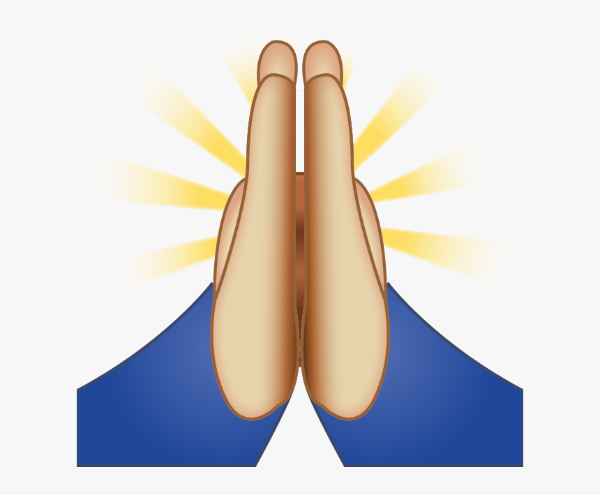Pray Hands Emoji Png Transparent Png Kindpng