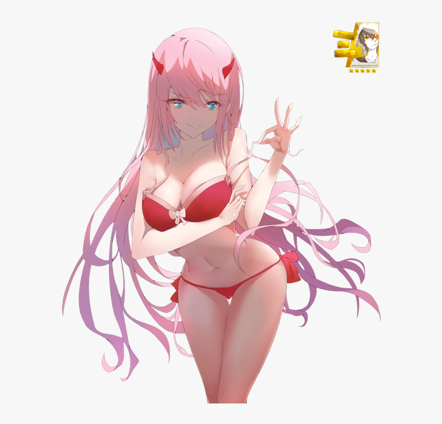 Render Zero Two Darling In The Franxx 6 By Zttar Dc5r6zl Transparent