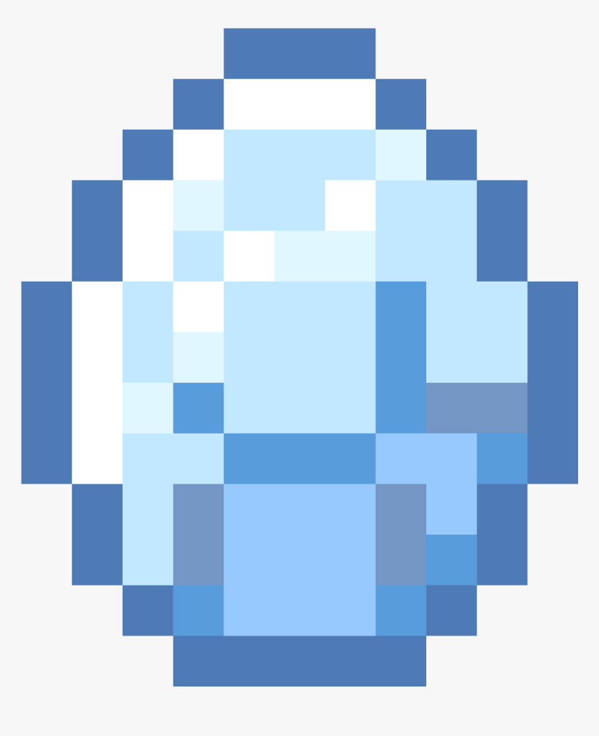 Minecraft Transparent Diamond