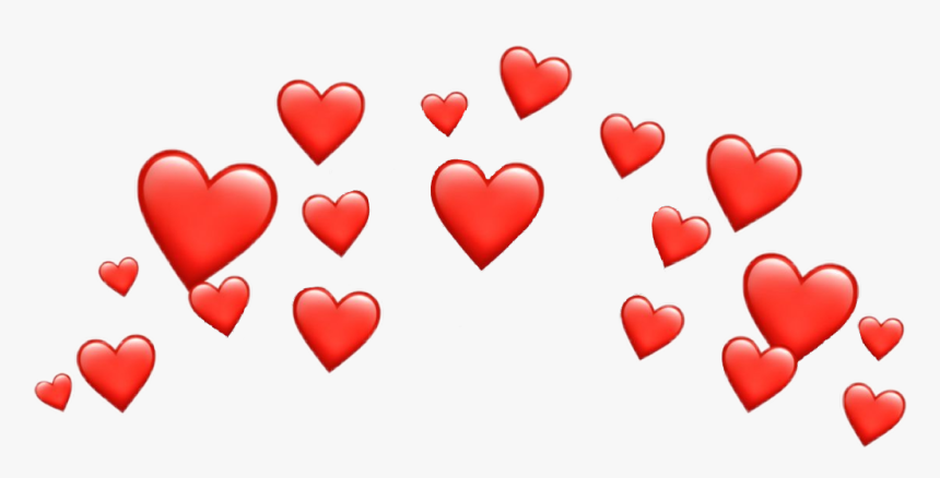 Red Heart Png Snapchat Transparent Background Heart Emoji Png Png