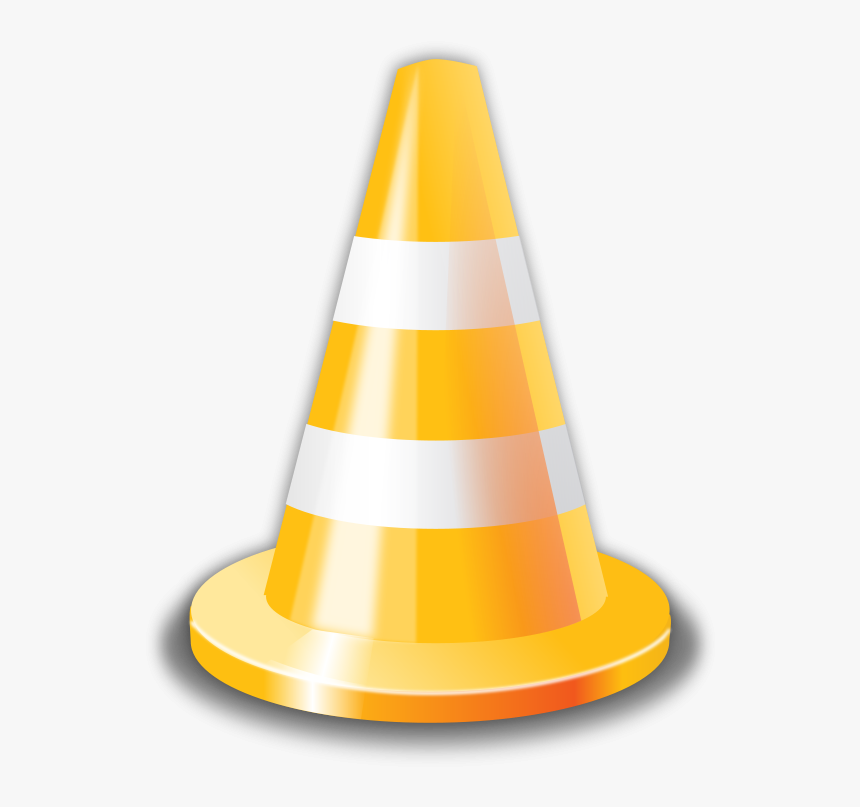 Clip Art Cartoon Traffic Cone Cone Amarelo Desenho Png Transparent