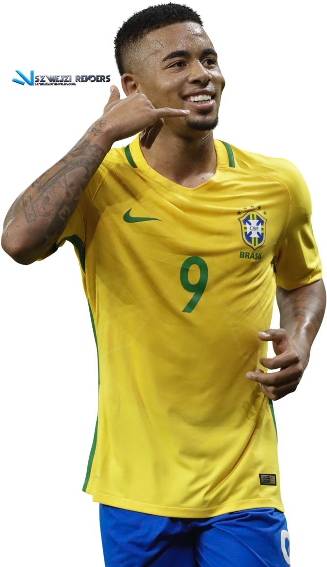 Transparent Gabriel Jesus Png - Gabriel Jesus Brazil Png, Png Download ...