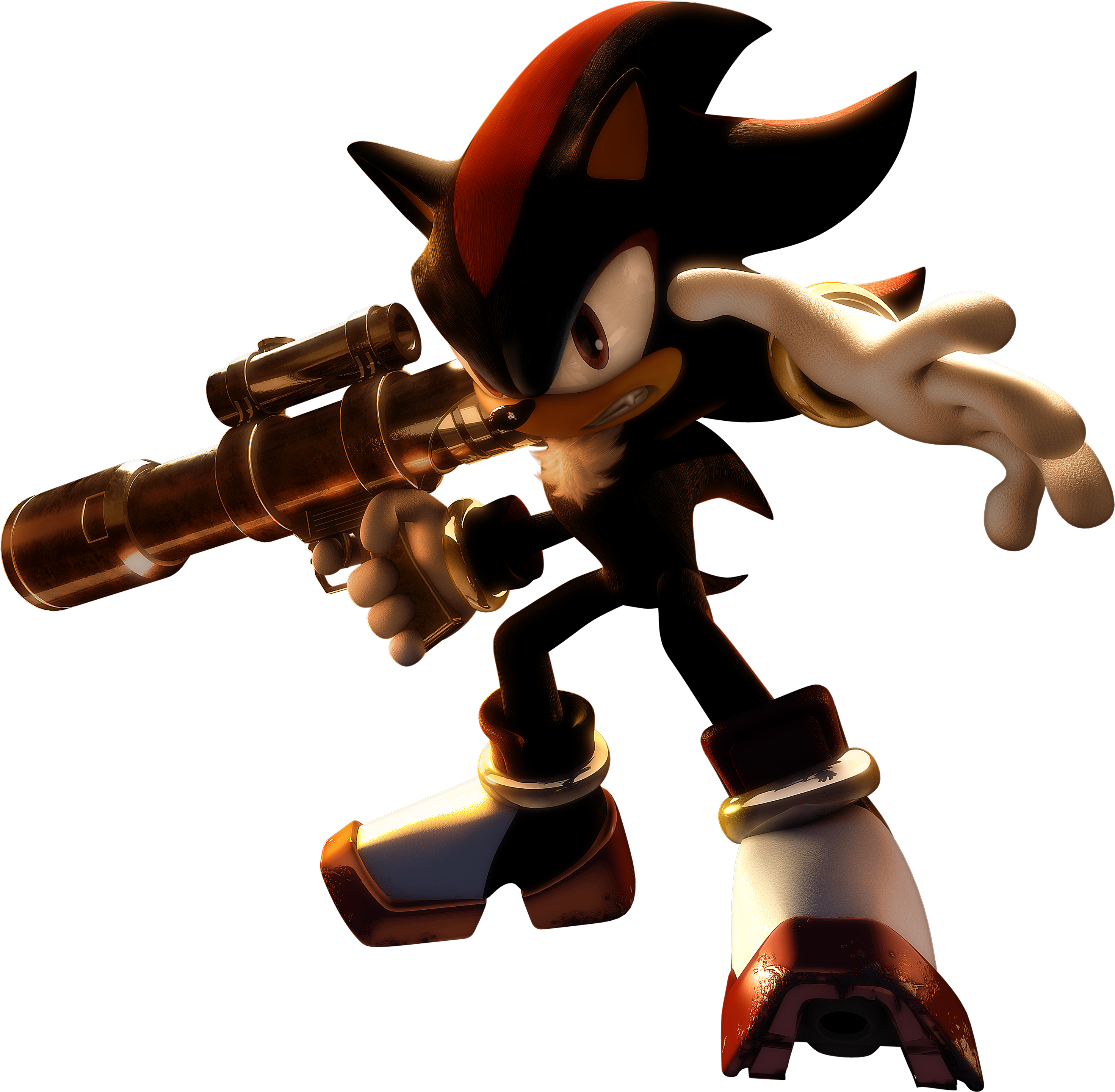 Shadow Is Here By Dry-rowseroopa - Gun Shadow The Hedgehog, clipart,  transparent, png, images, Download