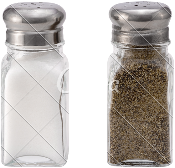 Glass Salt and Pepper Shakers Set PNG Images & PSDs for Download