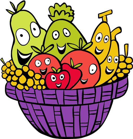 fruit basket clip art