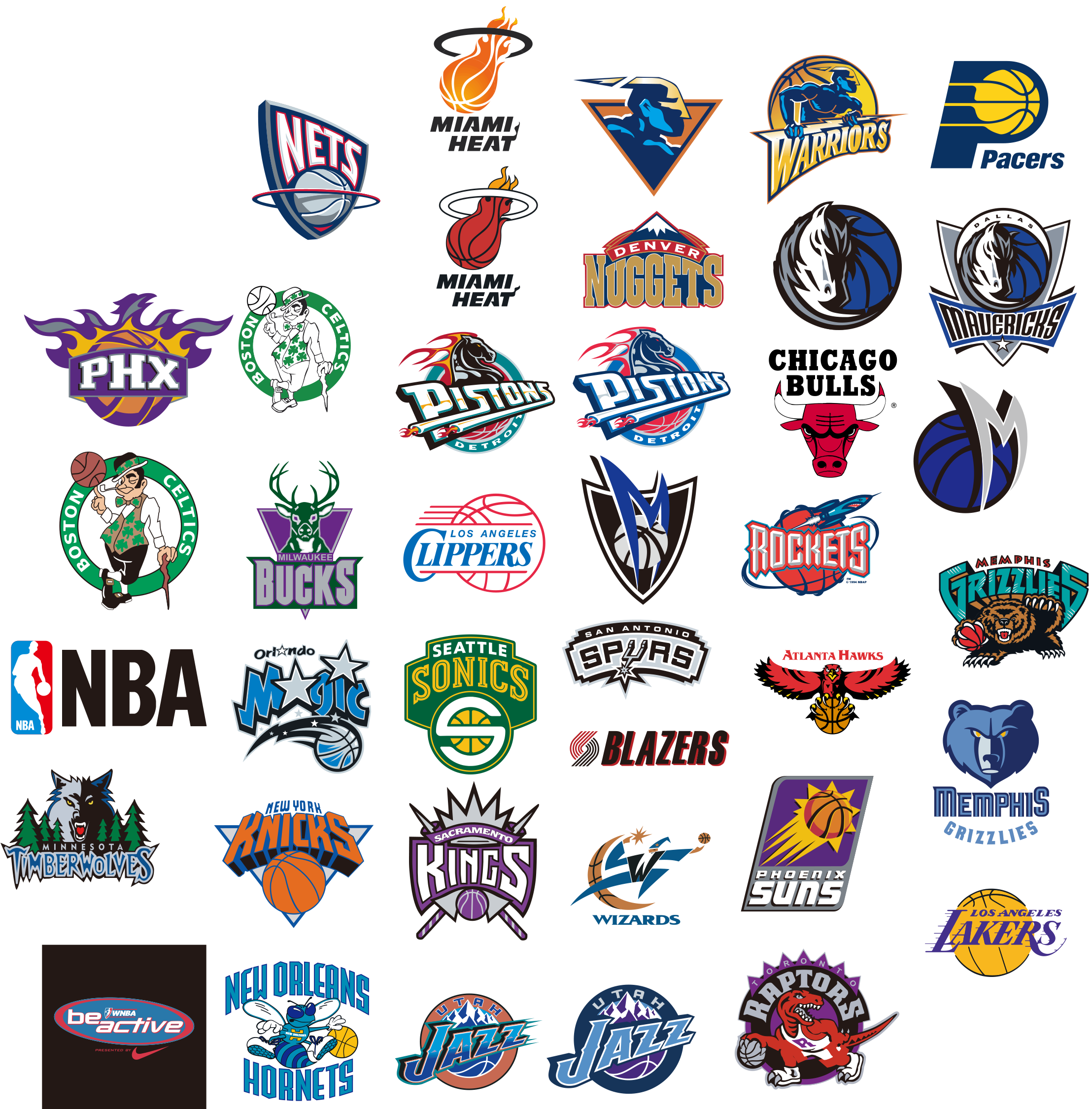 Nba Team Logos Png - Nba Team Logo Png, Transparent Png, Free Png 