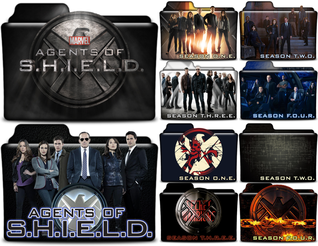 Agents Of Shield Logo Png - Agents Of Shield All Seasons Logo ...