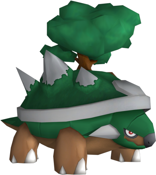 Transparent Torterra Png - Pokemon Torterra 3d Model, Png Download ...