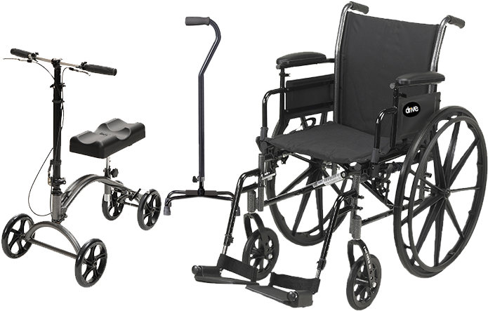 Transparent Medical Equipment Png - Scooters For Broken Foot, Png Download,  free png download