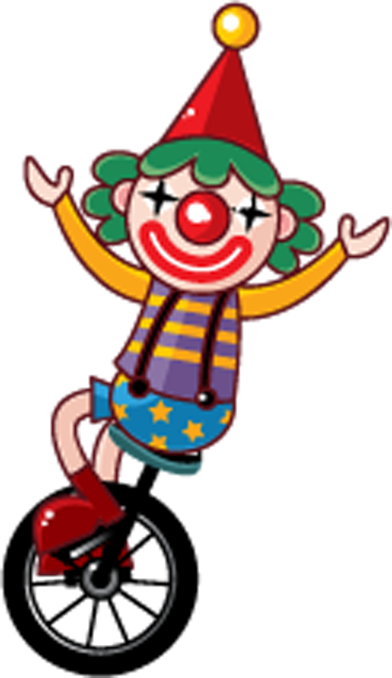 Circus Cartoon Illustration Transprent - Clown Circus Clipart Free, HD ...