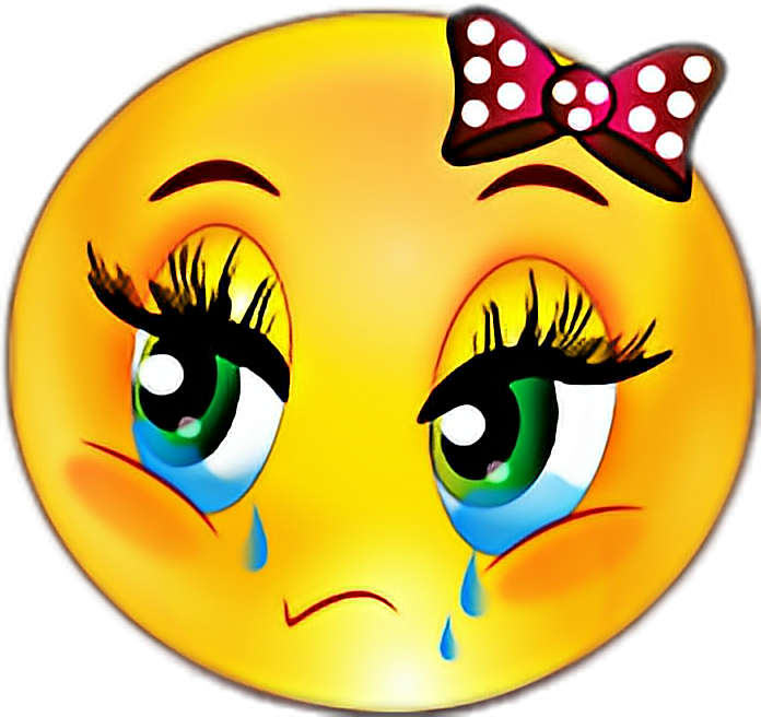 emoji sad - Girls - Sticker
