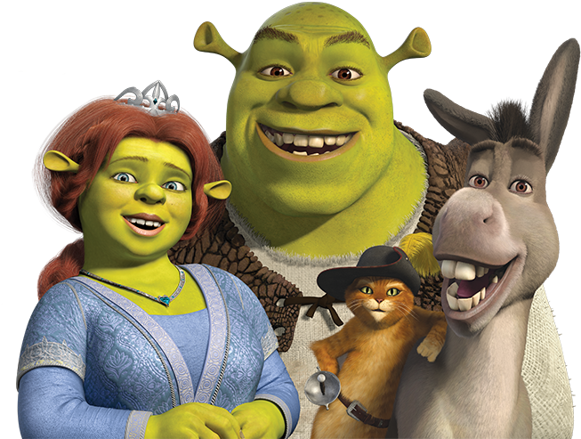 Shrek The Third Trailer - Shrek And Fiona And Baby, HD Png Download ...