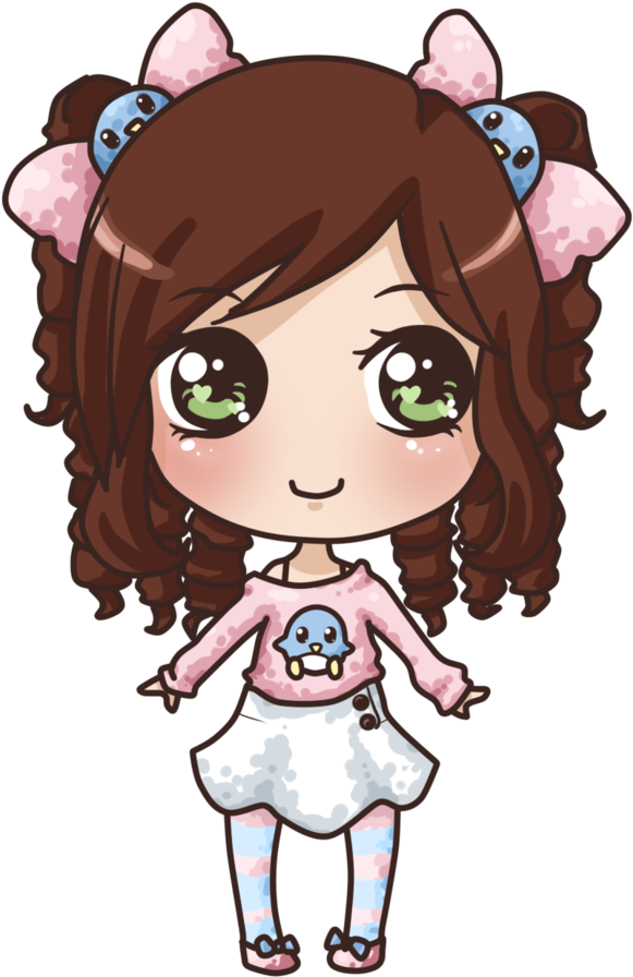 freetoedit #anime #kawaii #boneca - Desenho De Boneca Fofa, HD Png Download  , Transparent Png Image - PNGitem