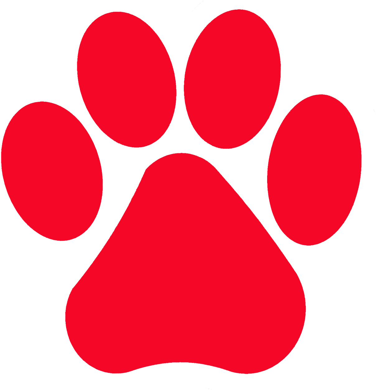 Huella De Perro Png - Cat Paw Print Red, Transparent Png, free png ...