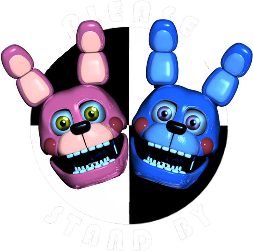 Fnaf Bonnet And Bon Bon , Png Download - Bon Bon Bonnet Fnaf ...