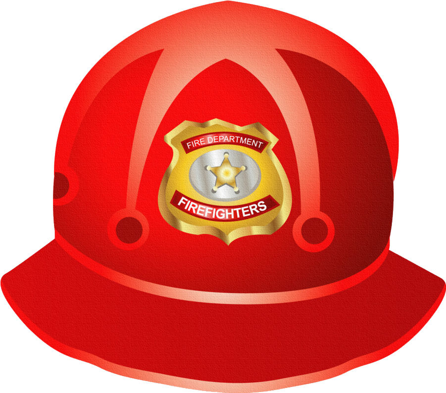 Helmet Firefighter Clip Art - Firefighter Hats Png, Transparent Png ...