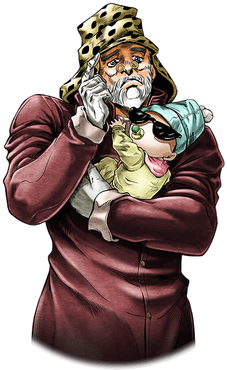 Unit Joseph Joestar - Joseph Joestar Jojo Ssr, HD Png Download