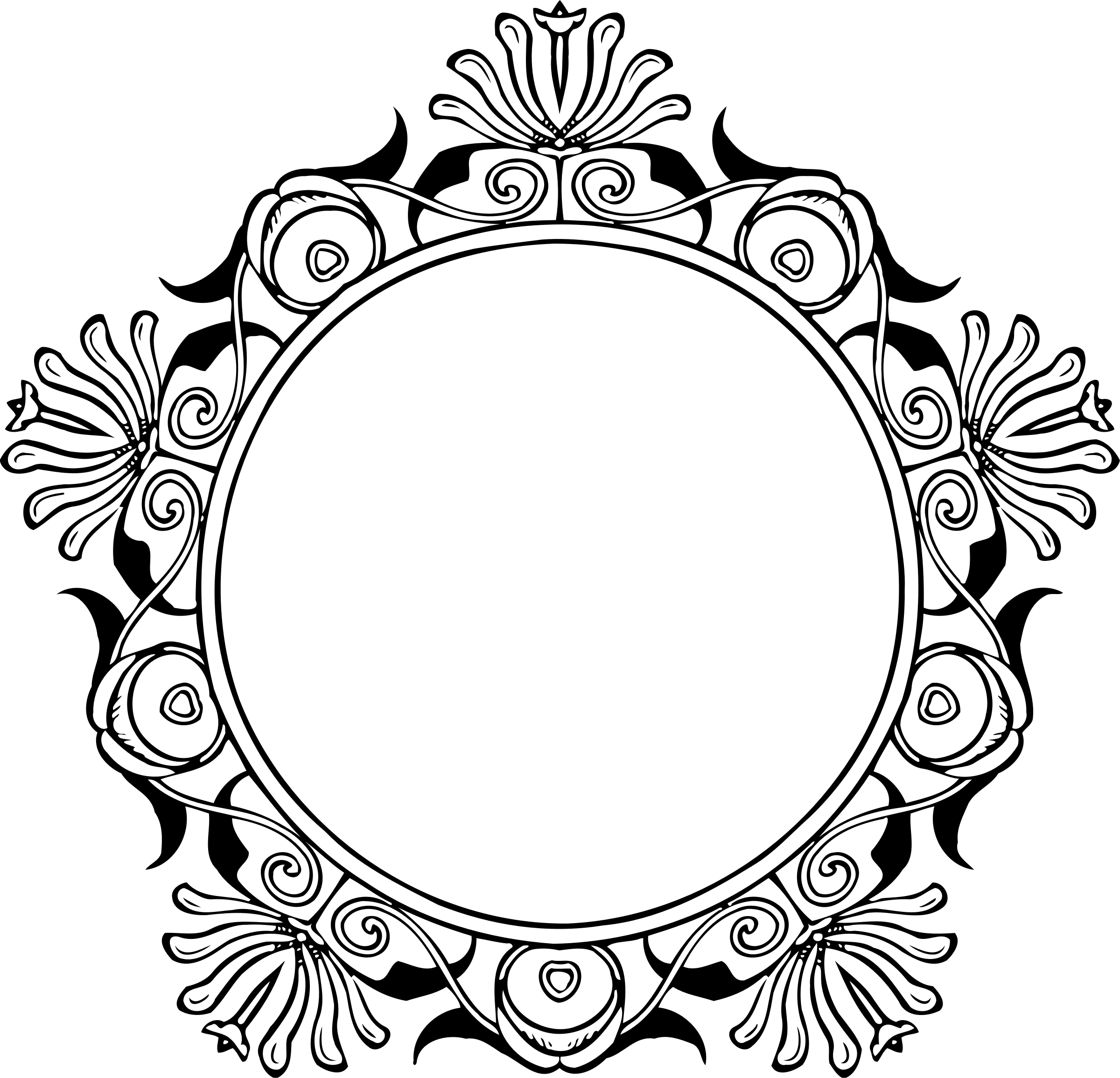 Circle Frame PNG Transparent Images Free Download, Vector Files