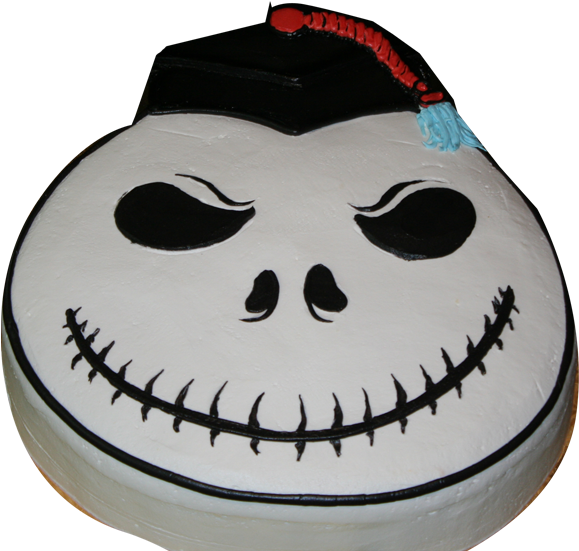 Transparent Jack Skellington Head Png - Jack Skellington Graduation ...