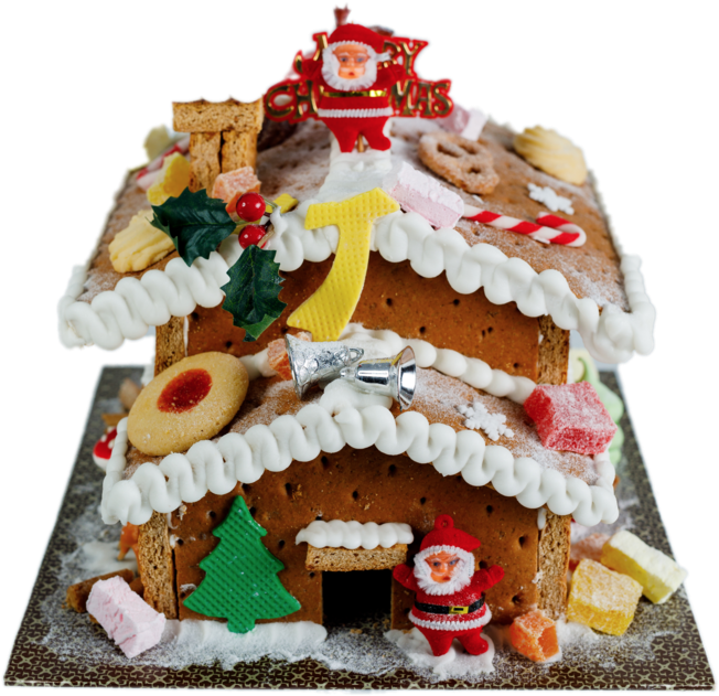 Gingerbread House, Png Download - Gingerbread House, Transparent Png ...