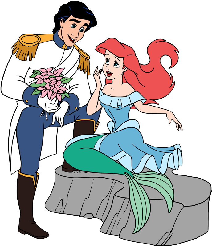 Transparent Sirenita Ariel Png - Ariel Y Eric Png, Png Download, free ...