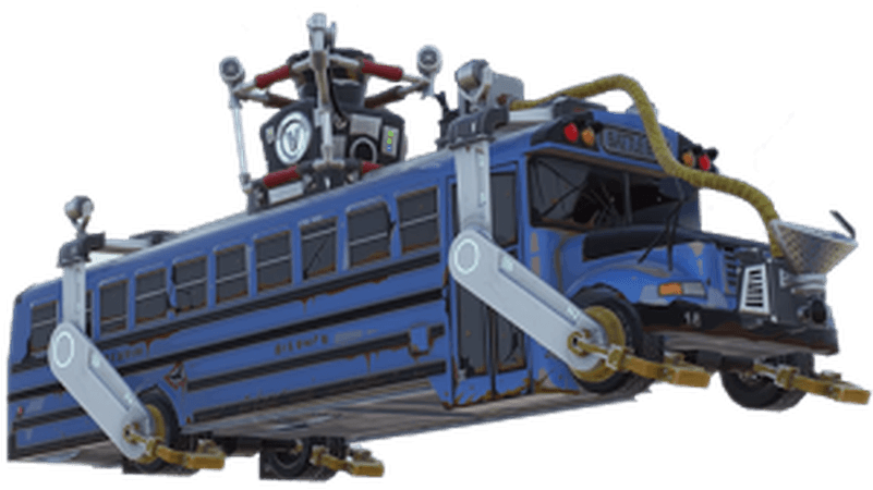 Battle Bus Png - Fortnite Battle Bus Png, Transparent Png, free png ...