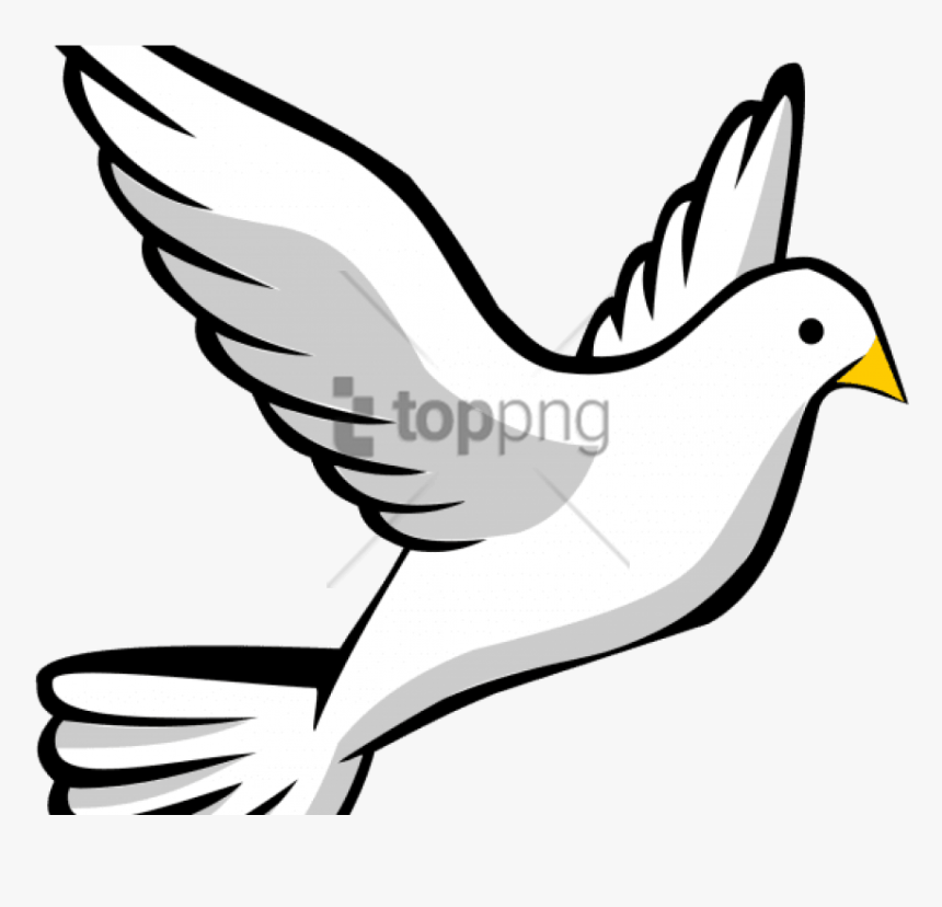 White Birds Flying Png - Flying Bird Drawing For Kids, Transparent Png, Free Download