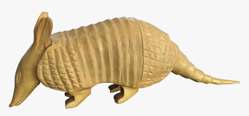 Vintage Peruvian Hand Carved Armadillo Sculpture - Armadillo, HD Png Download, Free Download