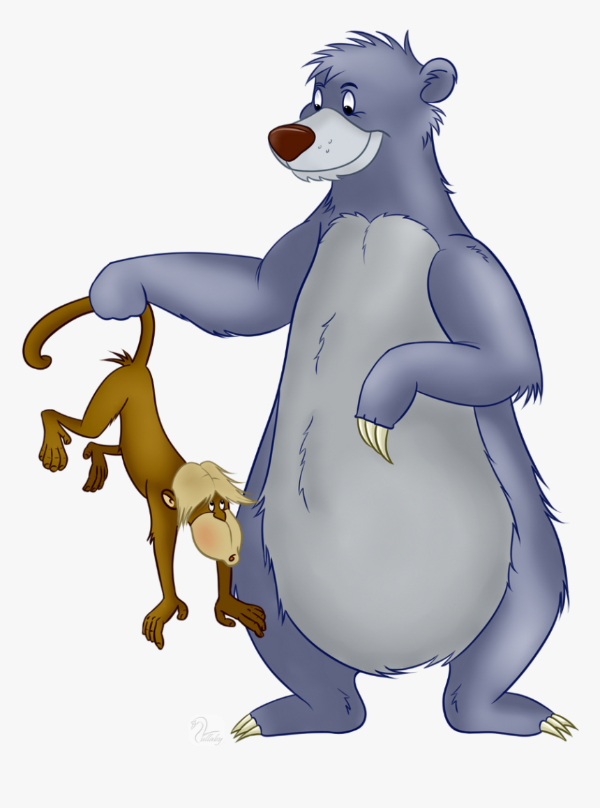 Baloo Transparent Background - Bagheera Baloo Jungle Book 2, HD Png Download, Free Download