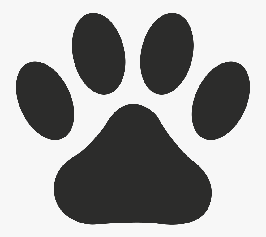 Paw,monochrome Photography,snout - Small Paw Print Png, Transparent Png, Free Download