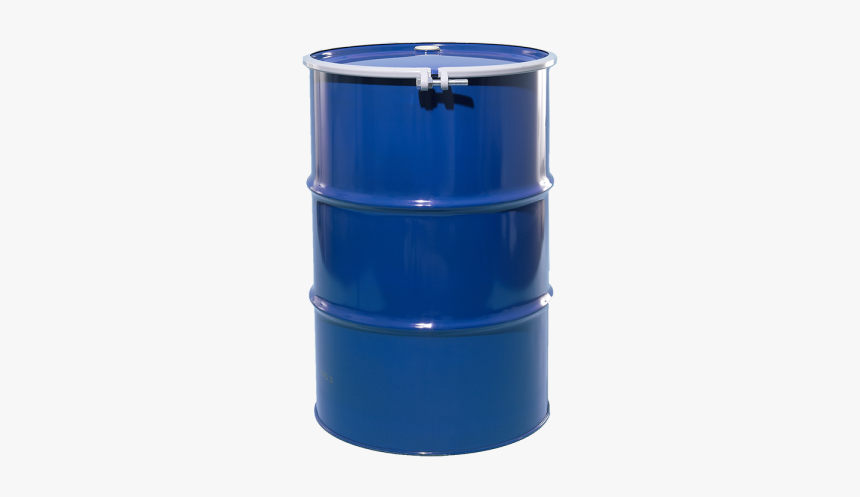 Metal Blue 55 Gallon Drum, HD Png Download, Free Download