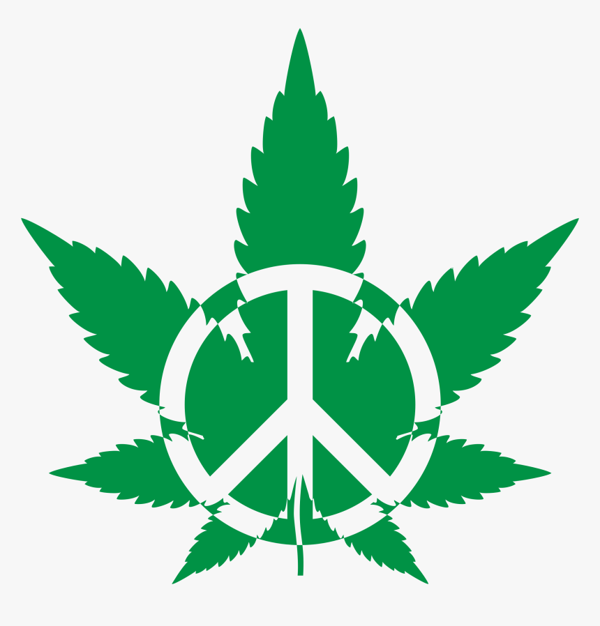 Peace Marijuana, HD Png Download, Free Download