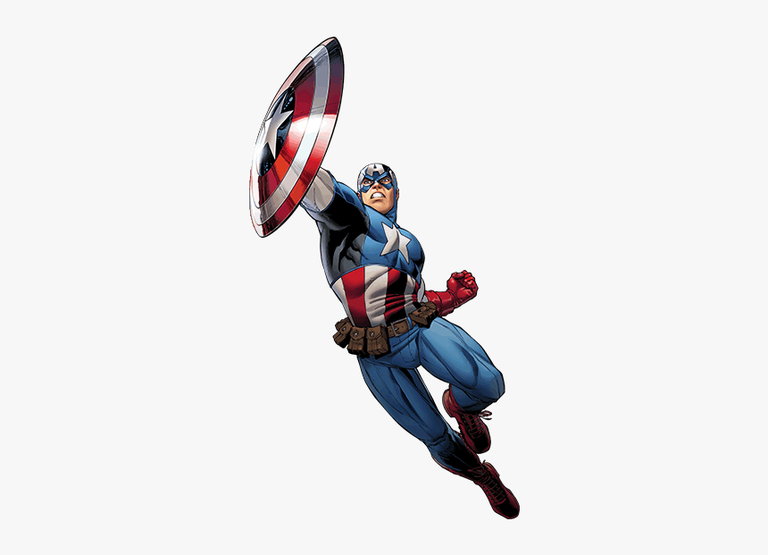 Capitan America Comic Png, Transparent Png, Free Download