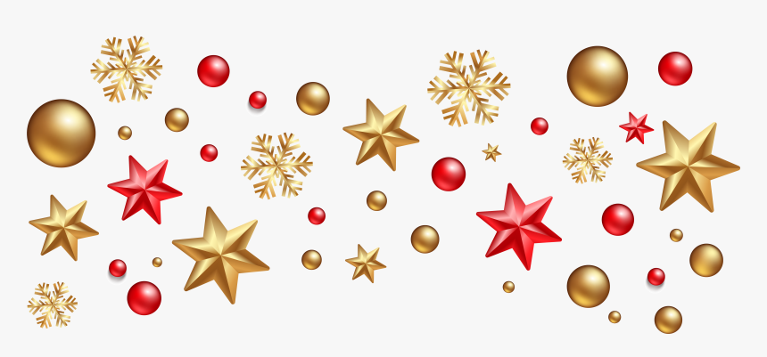 Clipart Designs Interior - Gold Christmas Decorations Png, Transparent Png, Free Download