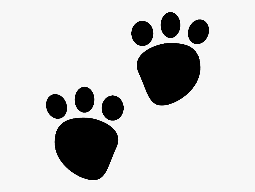 oase bud deform Dog Print Paw Stamps Prints Clip Art Clipartcow Transparent - Panda Paw  Drawing, HD Png Download - kindpng