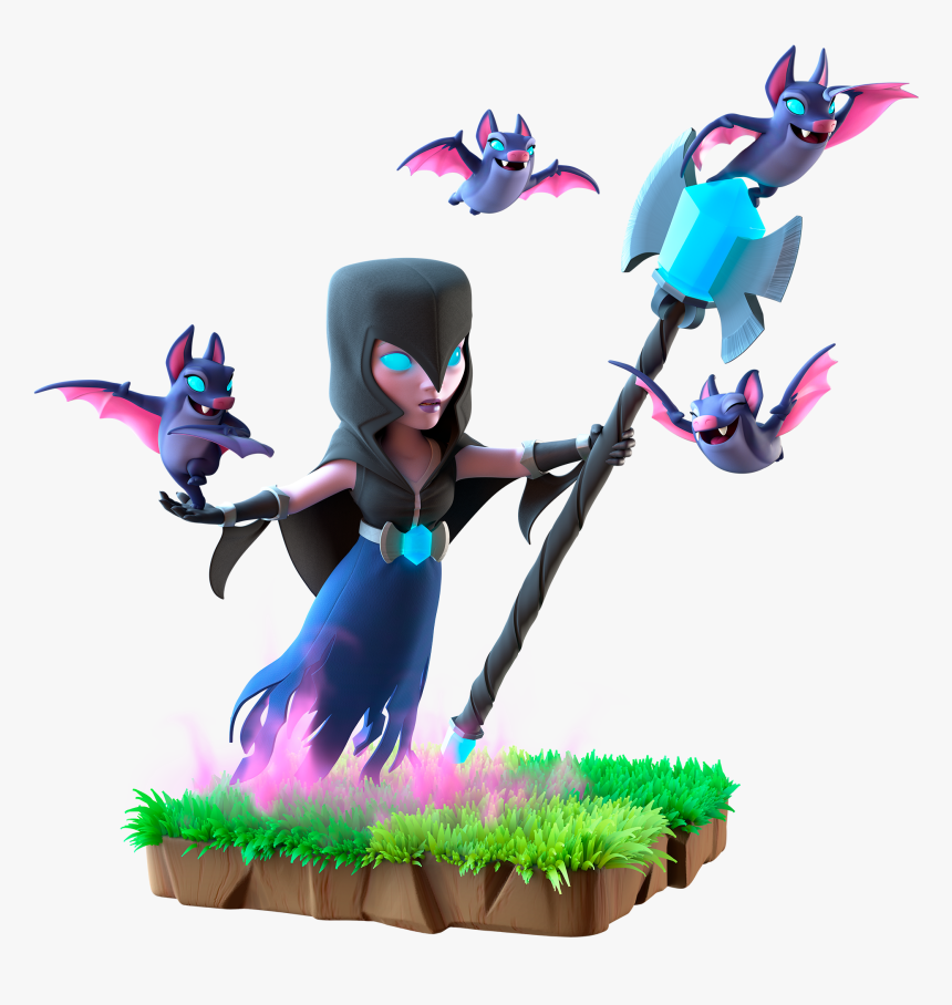 Clash Of Clans Wiki - Clash Royale Night Witch, HD Png Download, Free Download