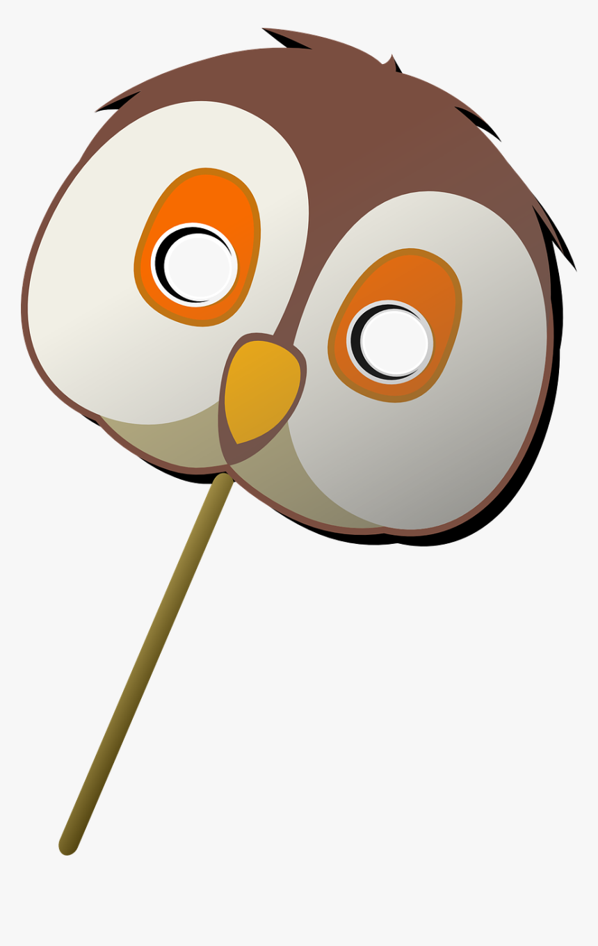 Owl Mask Template, HD Png Download, Free Download