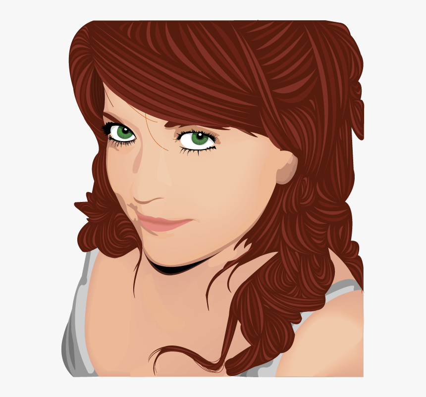 Pretty Girl Face Clipart, HD Png Download, Free Download