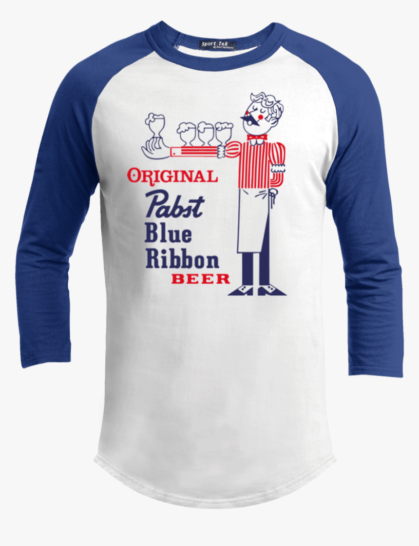 Pabst Blue Ribbon Beer Retro T200 Sport Tek Sporty - Original Pabst Blue Ribbon Beer Tshirts, HD Png Download, Free Download