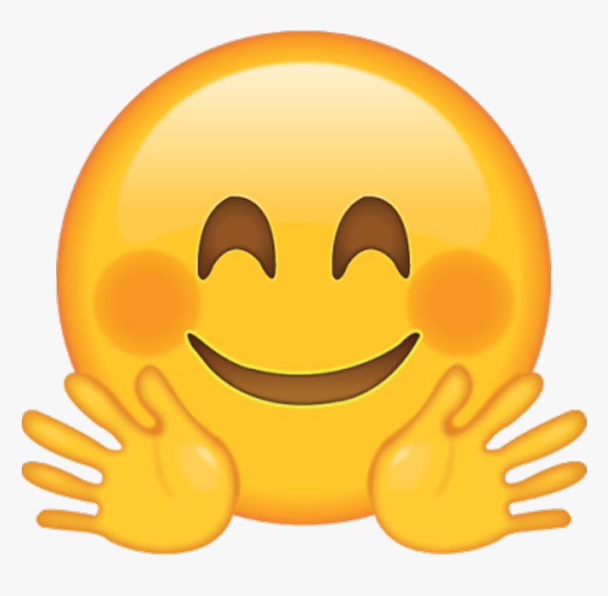 Waving Hand Emoji Png Hugging Face Emoji Png Transparent Png Kindpng 