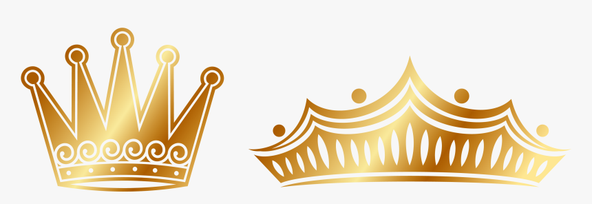 Euclidean Vector Crown - Gold Crown Vector Png, Transparent Png, Free Download