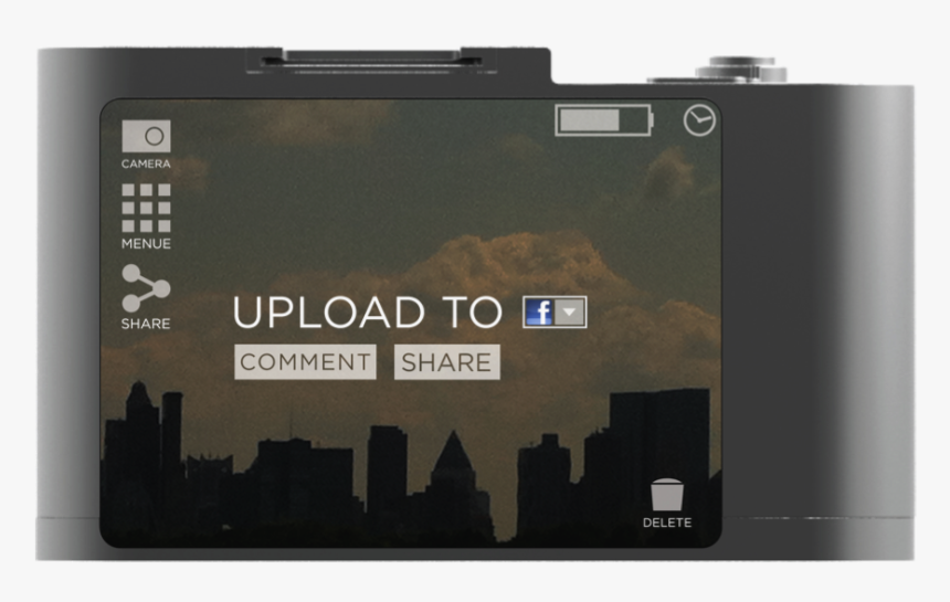 Camera Interface For Social Sharing By People People - Central Park, HD Png Download, Free Download