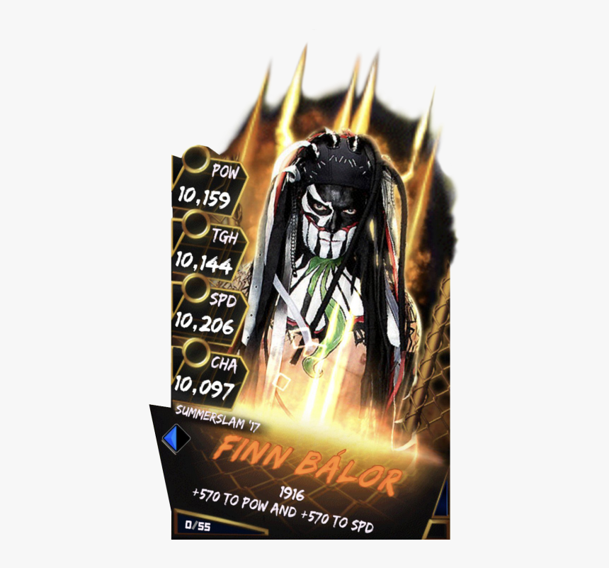 Finnbalor S3 15 Summerslam17 Fusion - Wwe Supercard Finn Balor, HD Png Download, Free Download