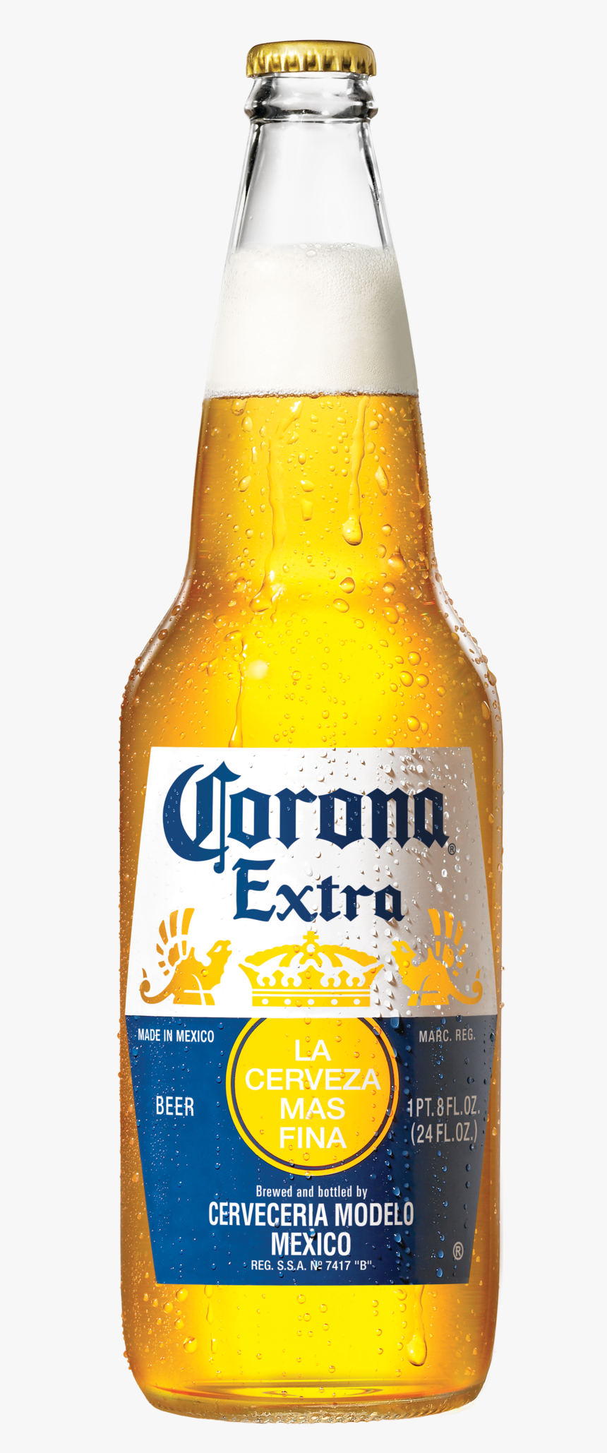 Corona Extra 24oz Bottle, HD Png Download, Free Download