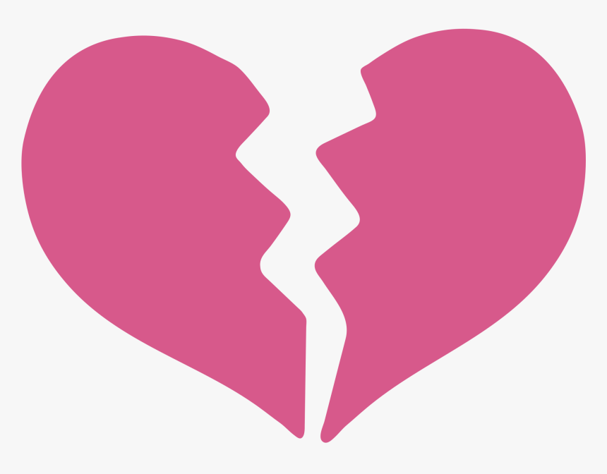 Pink Broken Heart Png Clipart Broken Pink Heart Emoji