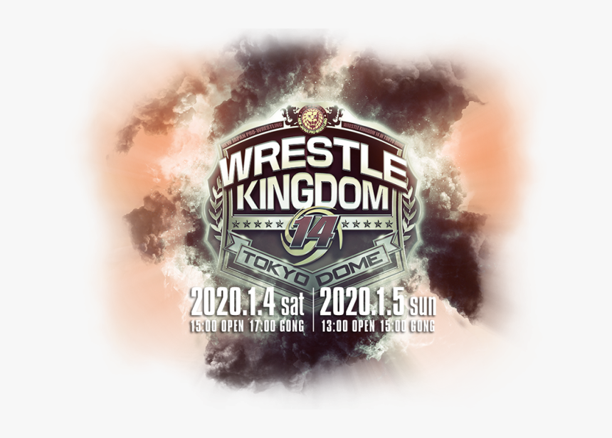 Wrestle Kingdom 14 Official Website Launches Today - Wrestle Kingdom 14 Logo, HD Png Download, Free Download