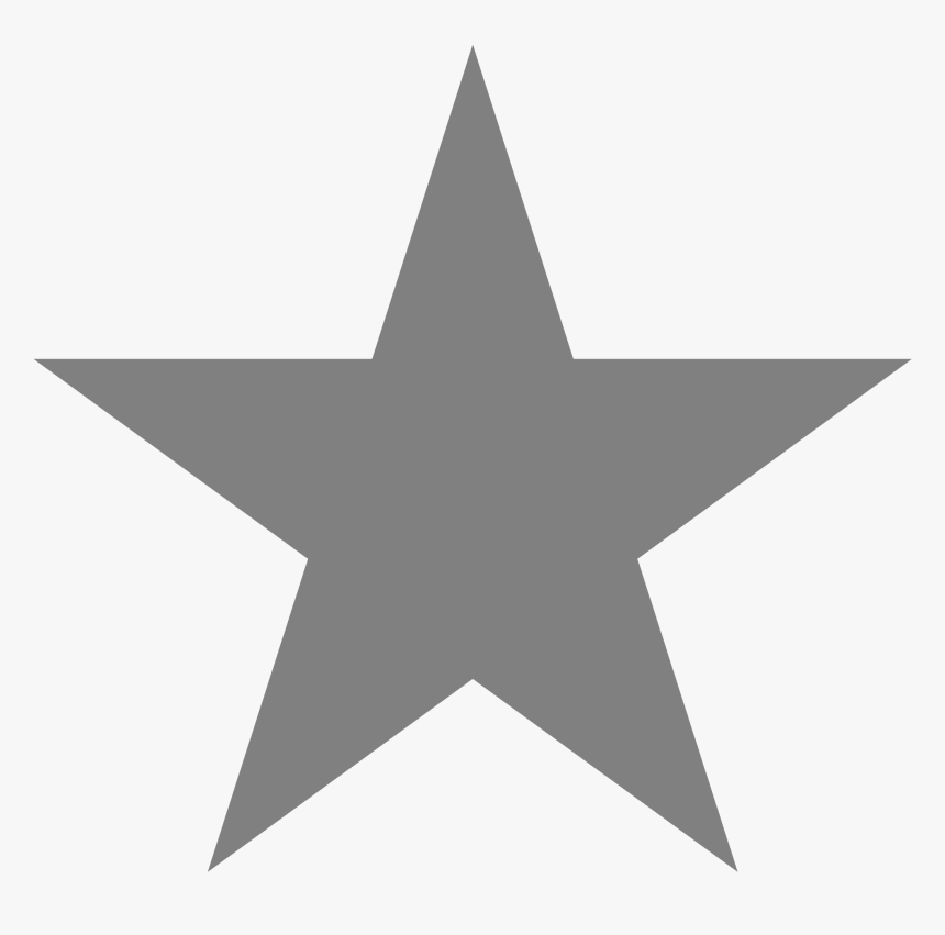 Silver Star - Png Star, Transparent Png, Free Download