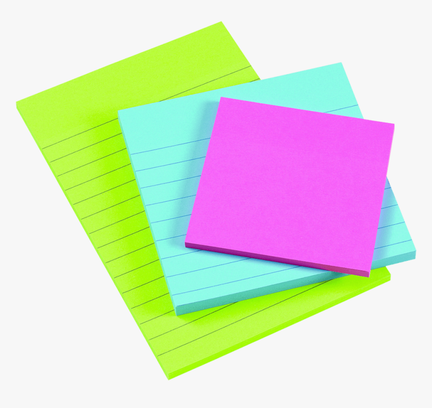 Post It Clipart Large - Powerpoint Sticky Note Background, HD Png Download  - kindpng