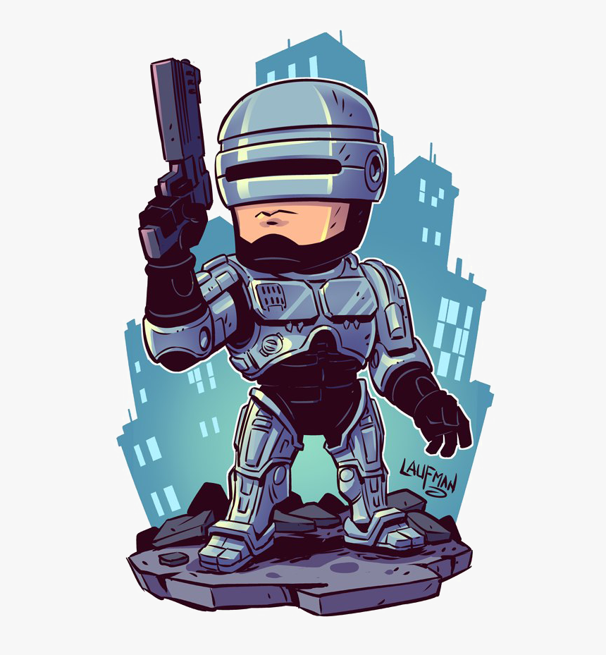 Robocop Png Transparent Image - Derek Laufman Robocop, Png Download, Free Download